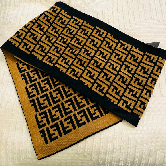 Fendi Logo Scarf